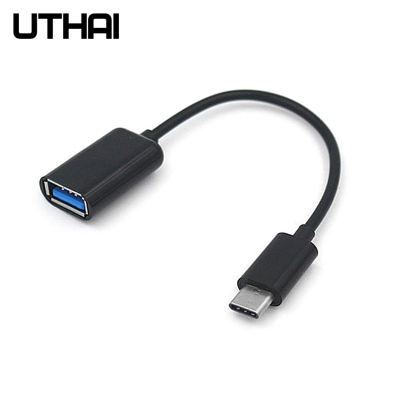 UTHAI J11 Type-C USB  USB C OTG ̺ MacBook Pro Type-C to USB2.0 ī 